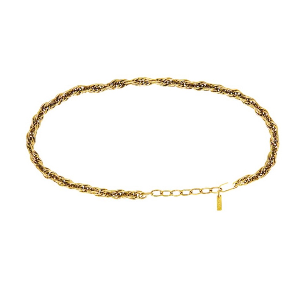 Saint Laurent Women’s Goldtone Chain Belt New W/ Tags - Picture 6 of 10